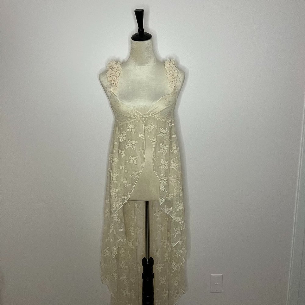 Free People Lace Duster